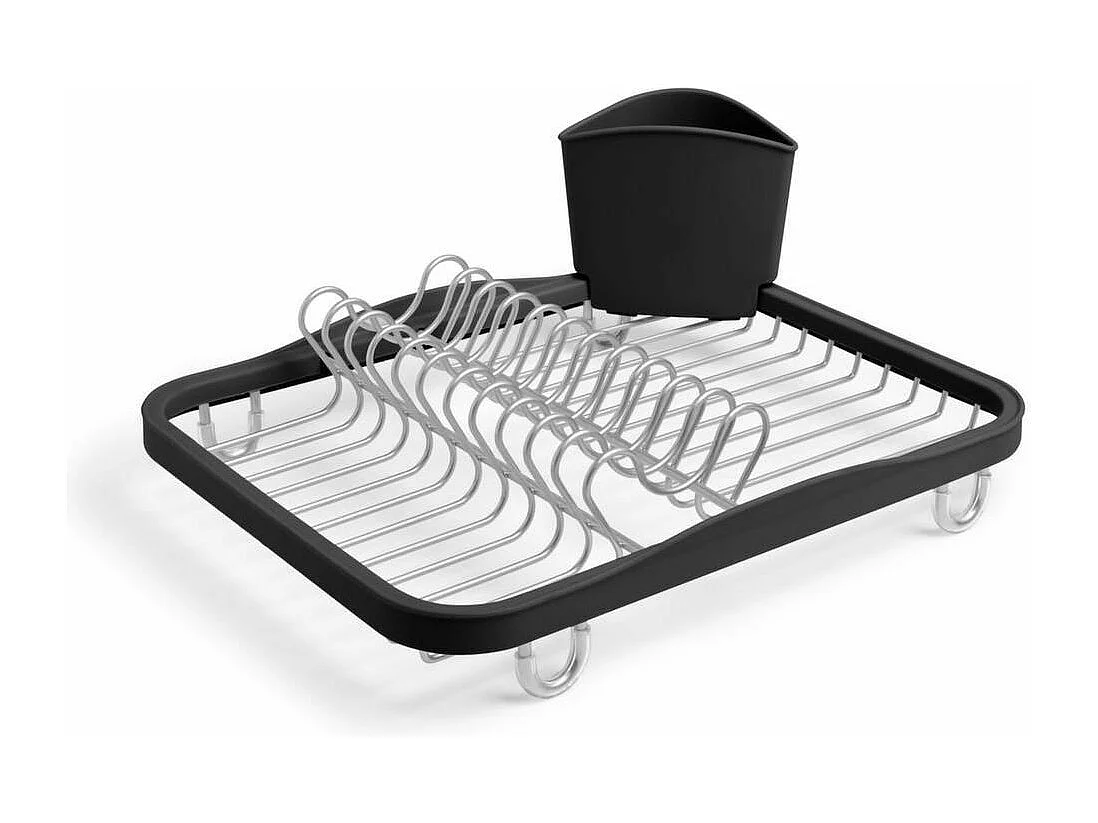 Egouttoir vaisselle avec porte ustensiles amovible