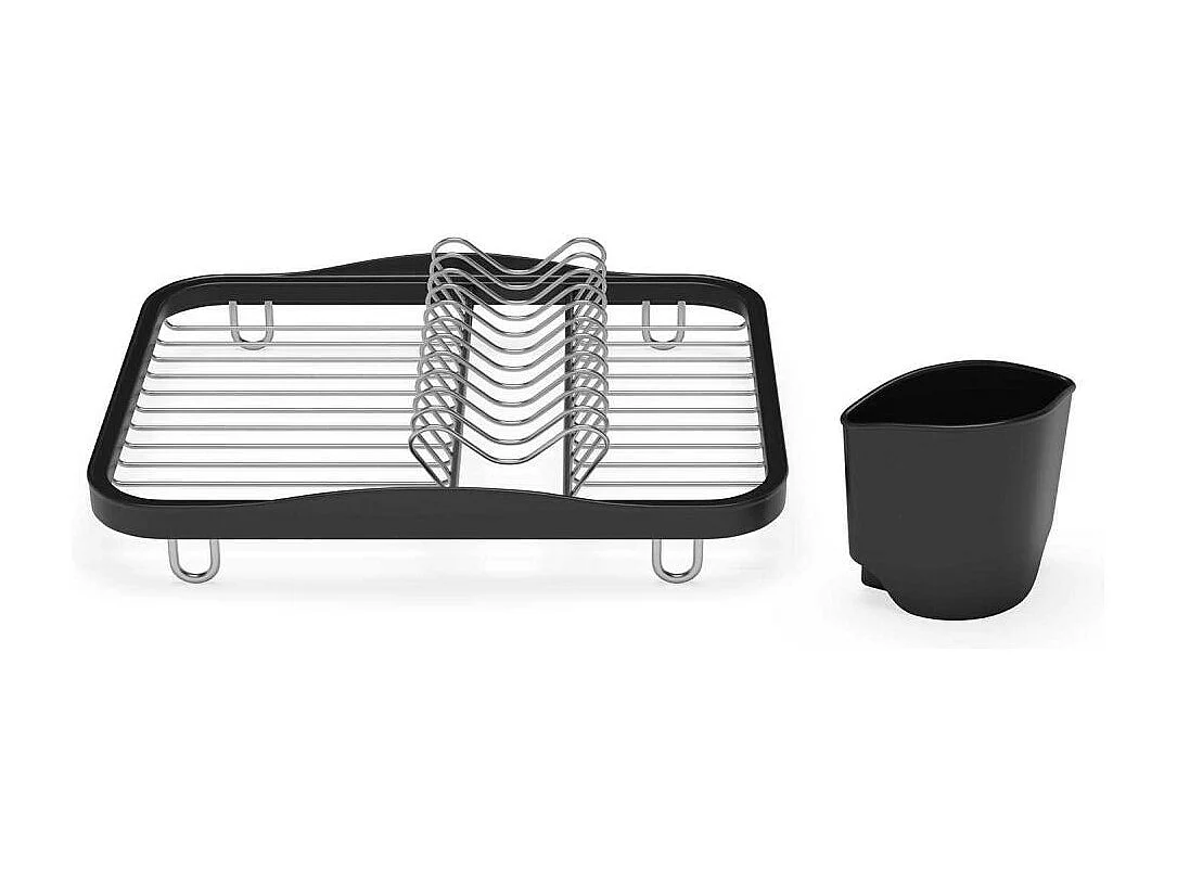 Egouttoir vaisselle avec porte ustensiles amovible