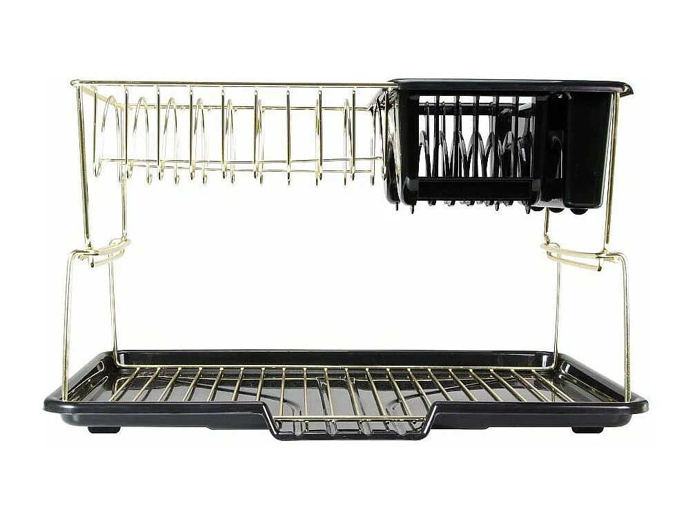Égouttoir à Vaisselle 2 Niveaux "Cook" 45cm Noir