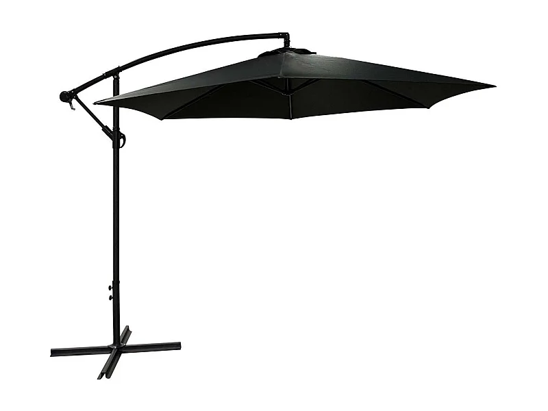 Parasol déporté rond Eko 3 m