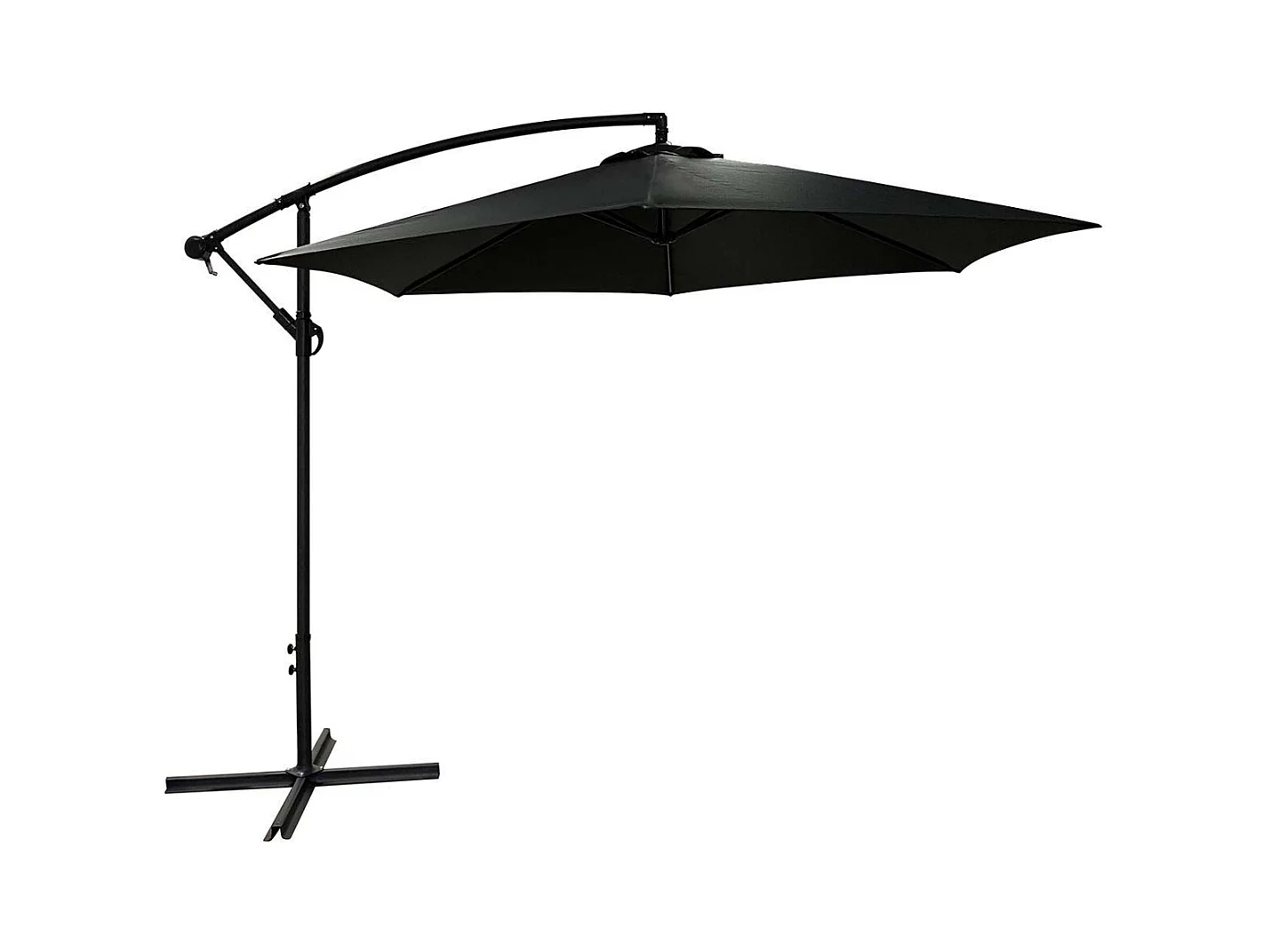 Parasol déporté rond Eko 3 m