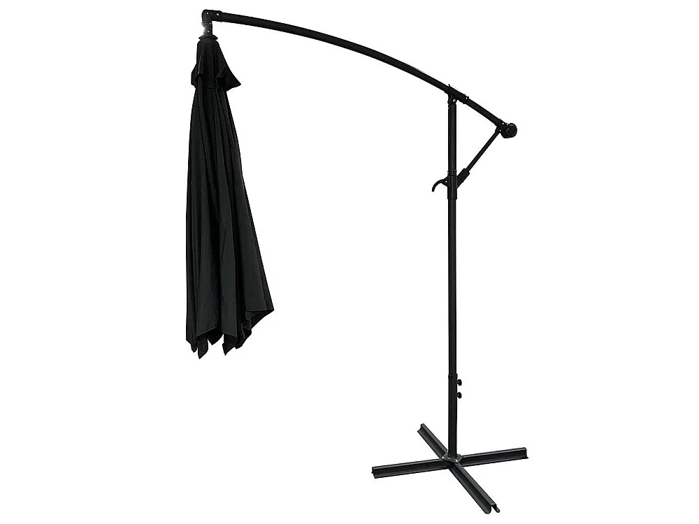 Parasol déporté rond Eko 3 m