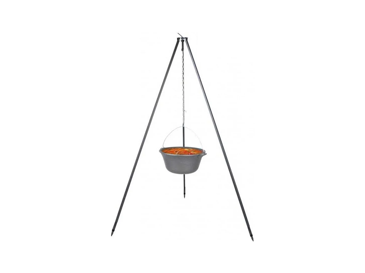 Chaudron en fonte sur trépied 7,2 litres