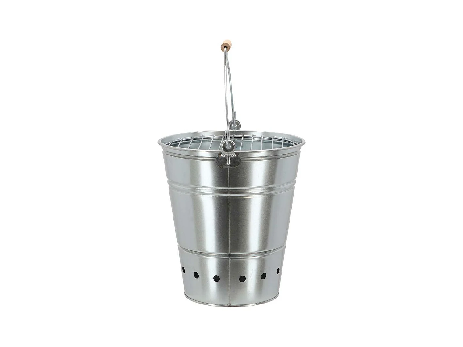 Grilleimer aus Metall