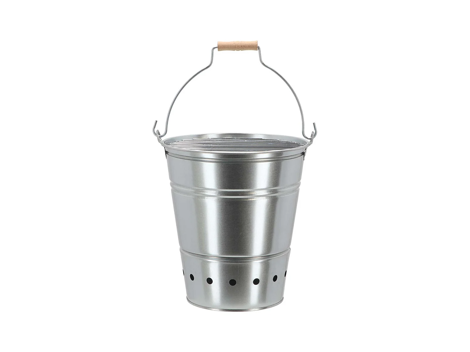 Grilleimer aus Metall