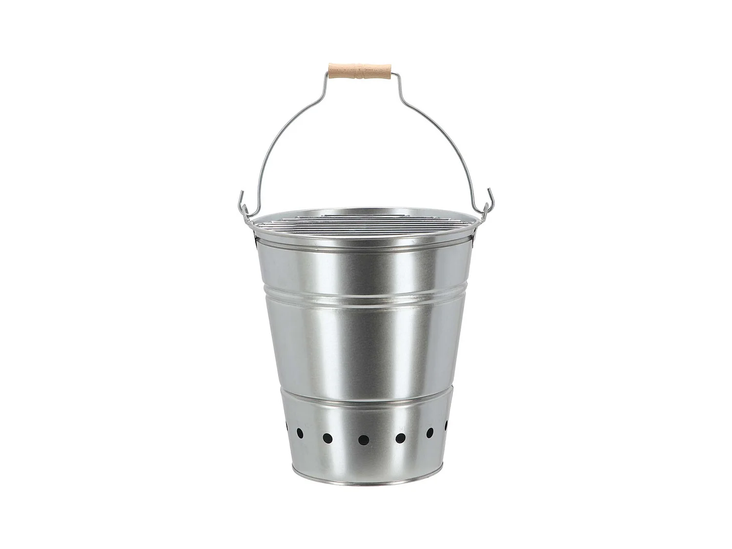 Grilleimer aus Metall