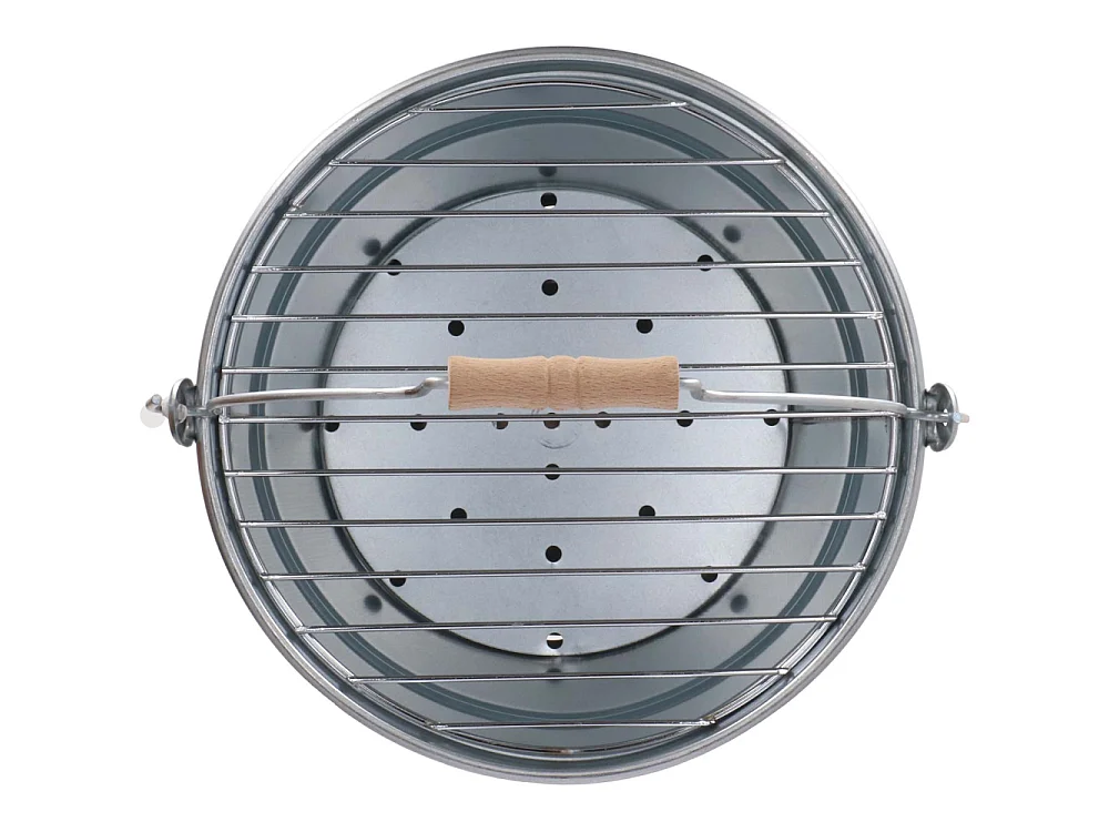 Seau barbecue en métal