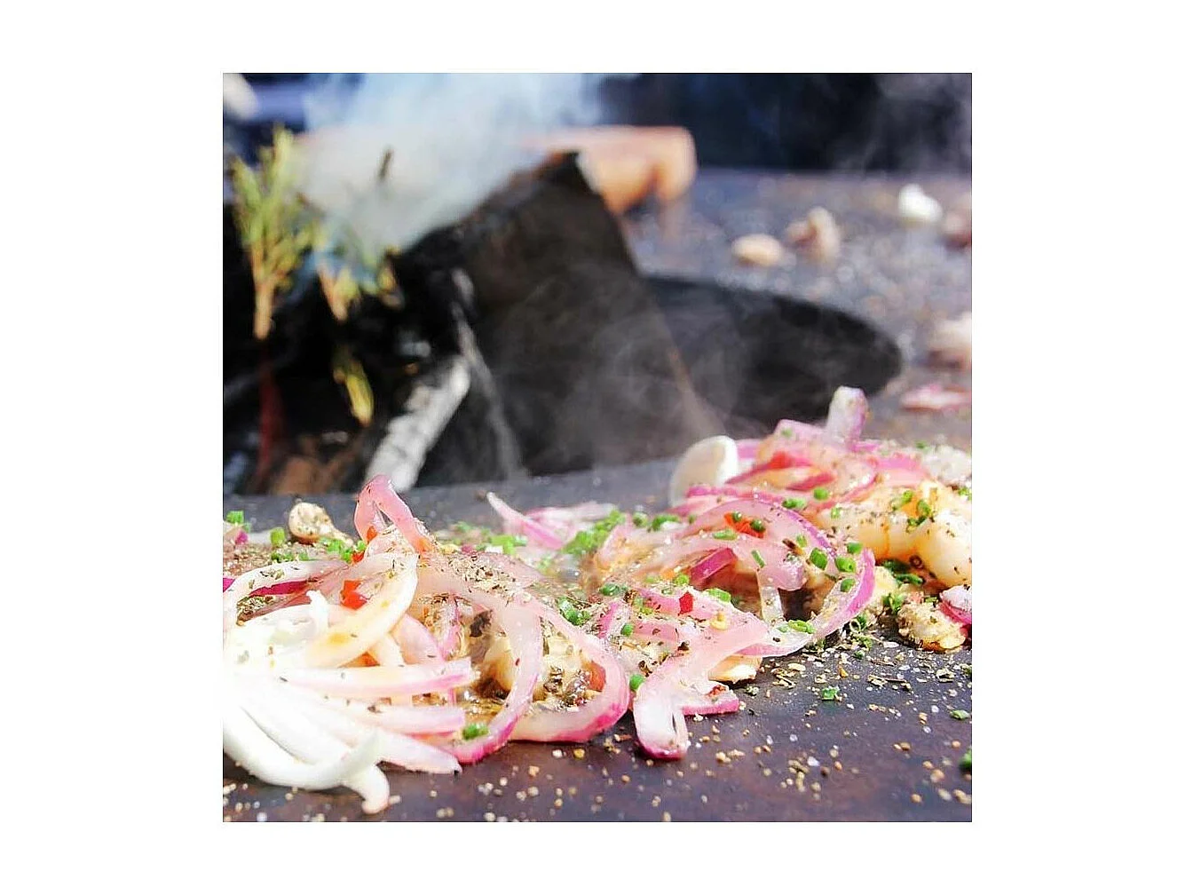 Barbecue brasero en acier  Carus Diamètre 62 cm Hauteur 71 cm