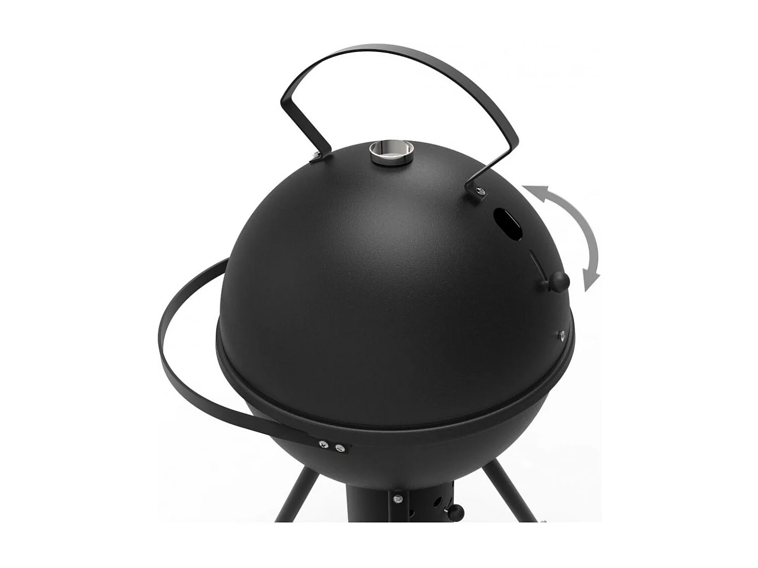 Barbecue a campana a carbone Giotto