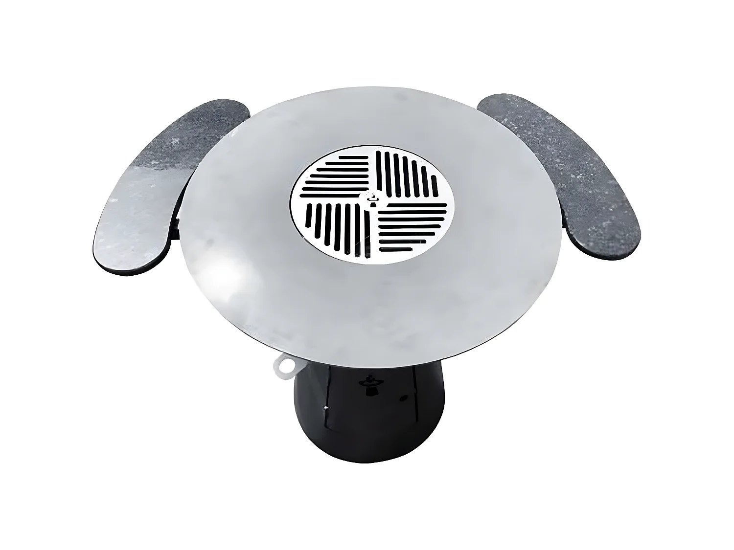 Barbecue brasero en acier Phoenix Hauteur 99 cm Diamètre 99 cm