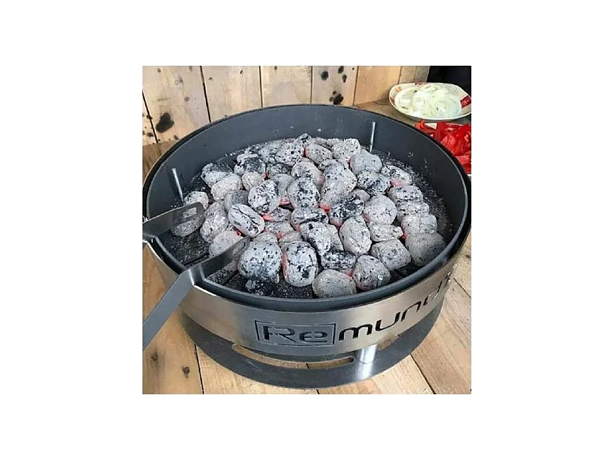 Brasero de table en acier Pirus