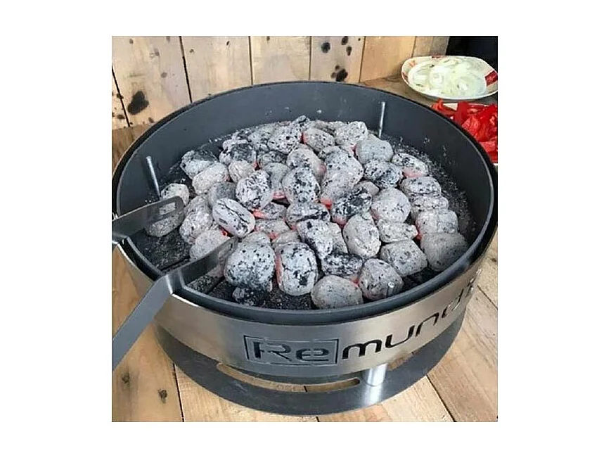 Brasero de table en acier Pirus