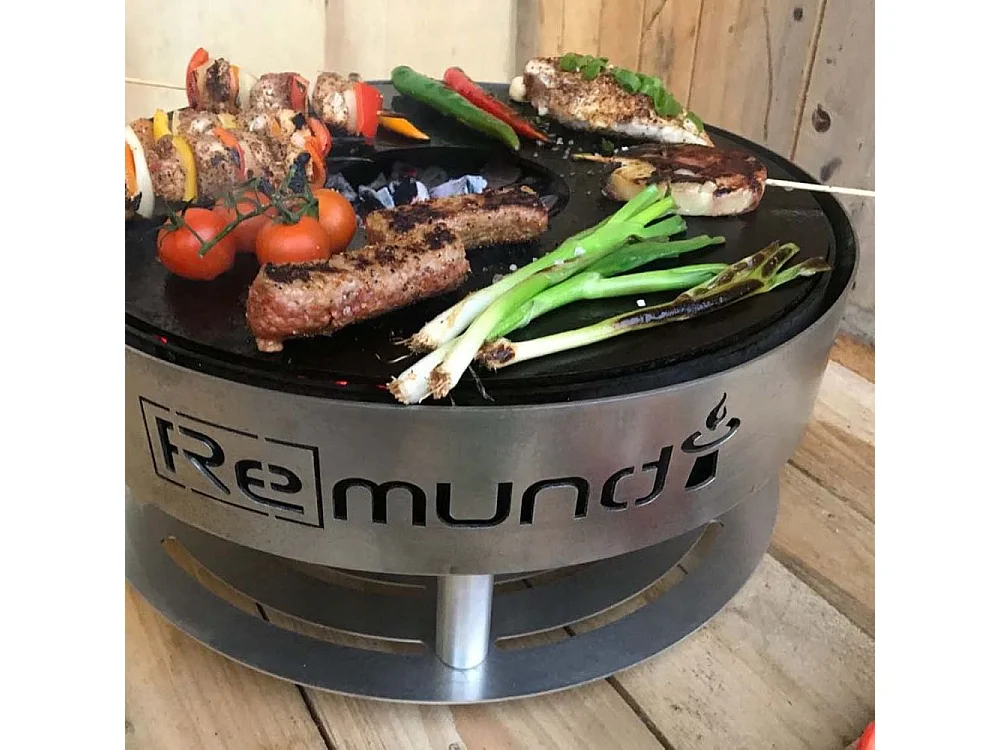 Brasero de table en acier Pirus