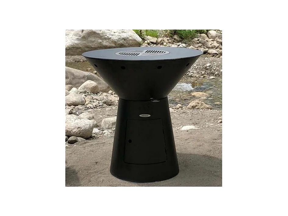 Barbecue brasero en acier Phoenix Hauteur 89 cm Diamètre 79 cm