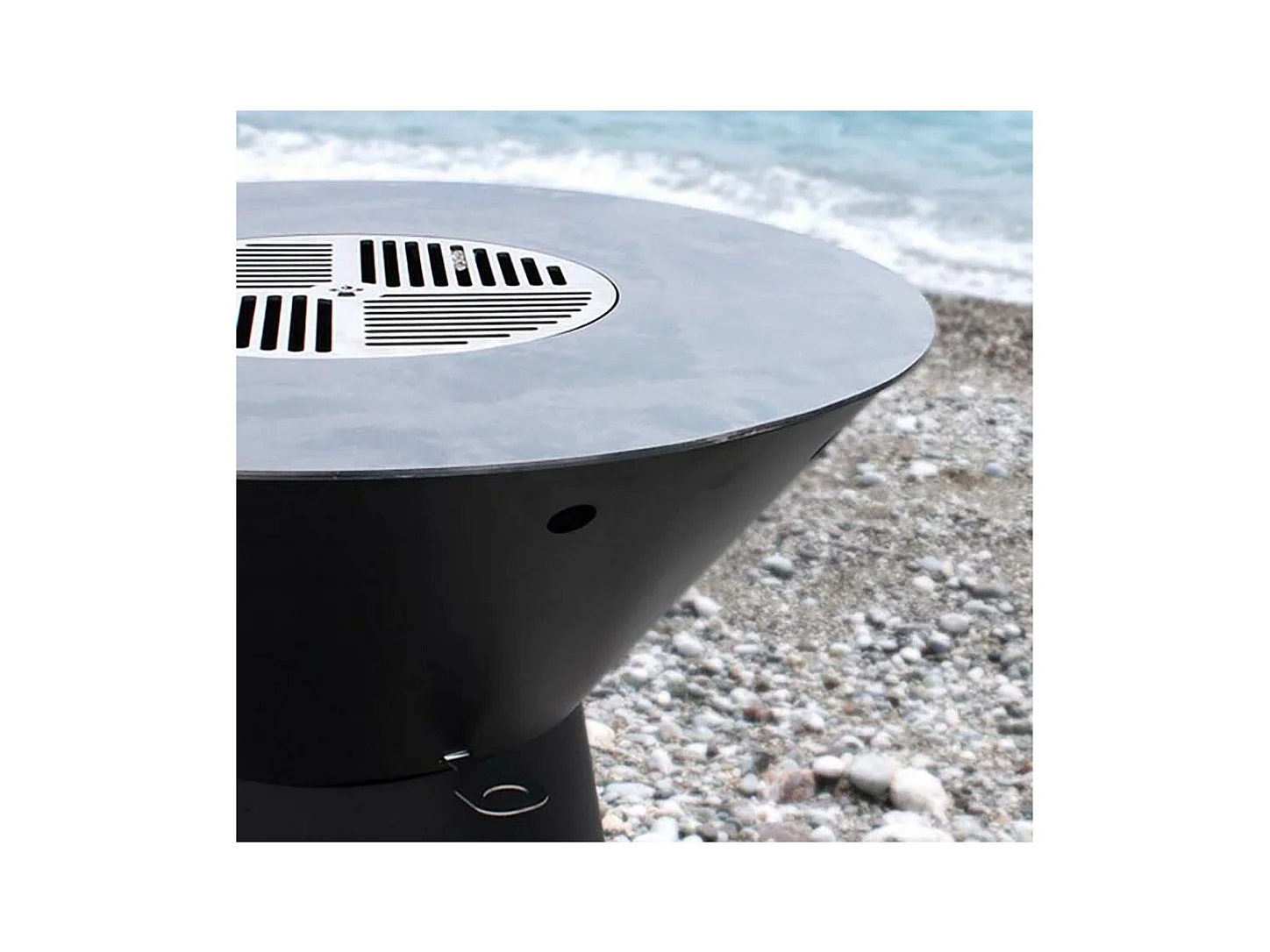 Barbecue brasero en acier Phoenix Hauteur 89 cm Diamètre 79 cm