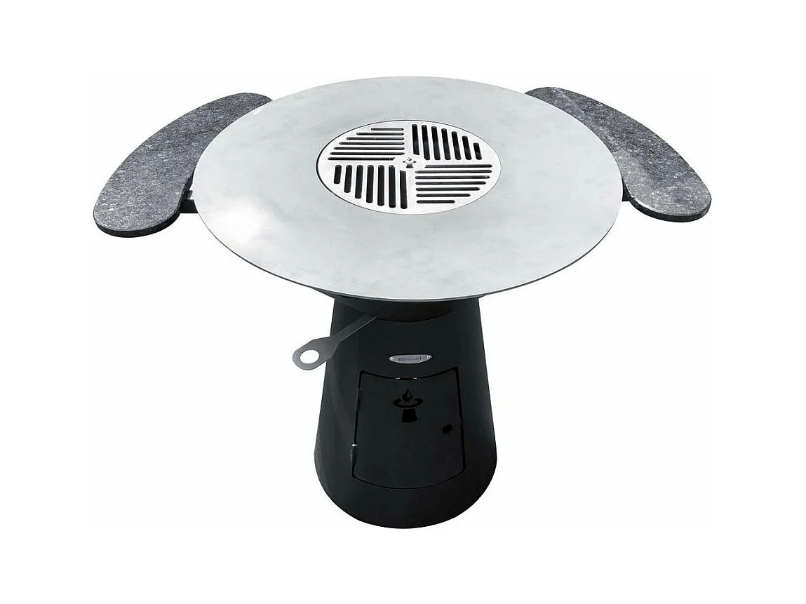 Barbecue brasero en acier Phoenix Hauteur 89 cm Diamètre 79 cm