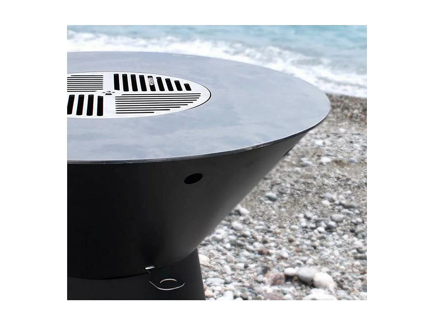 Barbecue brasero en acier Phoenix Hauteur 89 cm Diamètre 79 cm