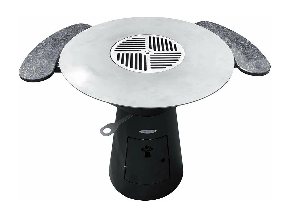 Barbecue brasero en acier Phoenix Hauteur 89 cm Diamètre 79 cm