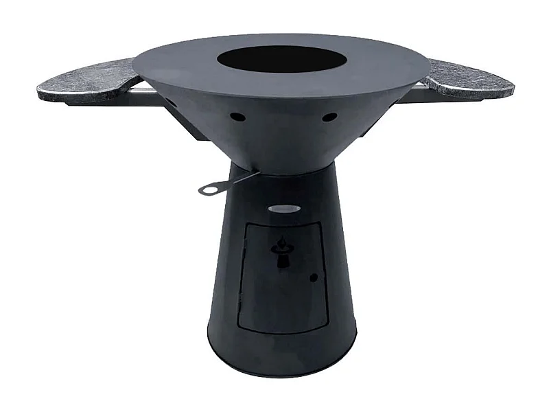 Barbecue brasero en acier Phoenix Hauteur 89 cm Diamètre 79 cm