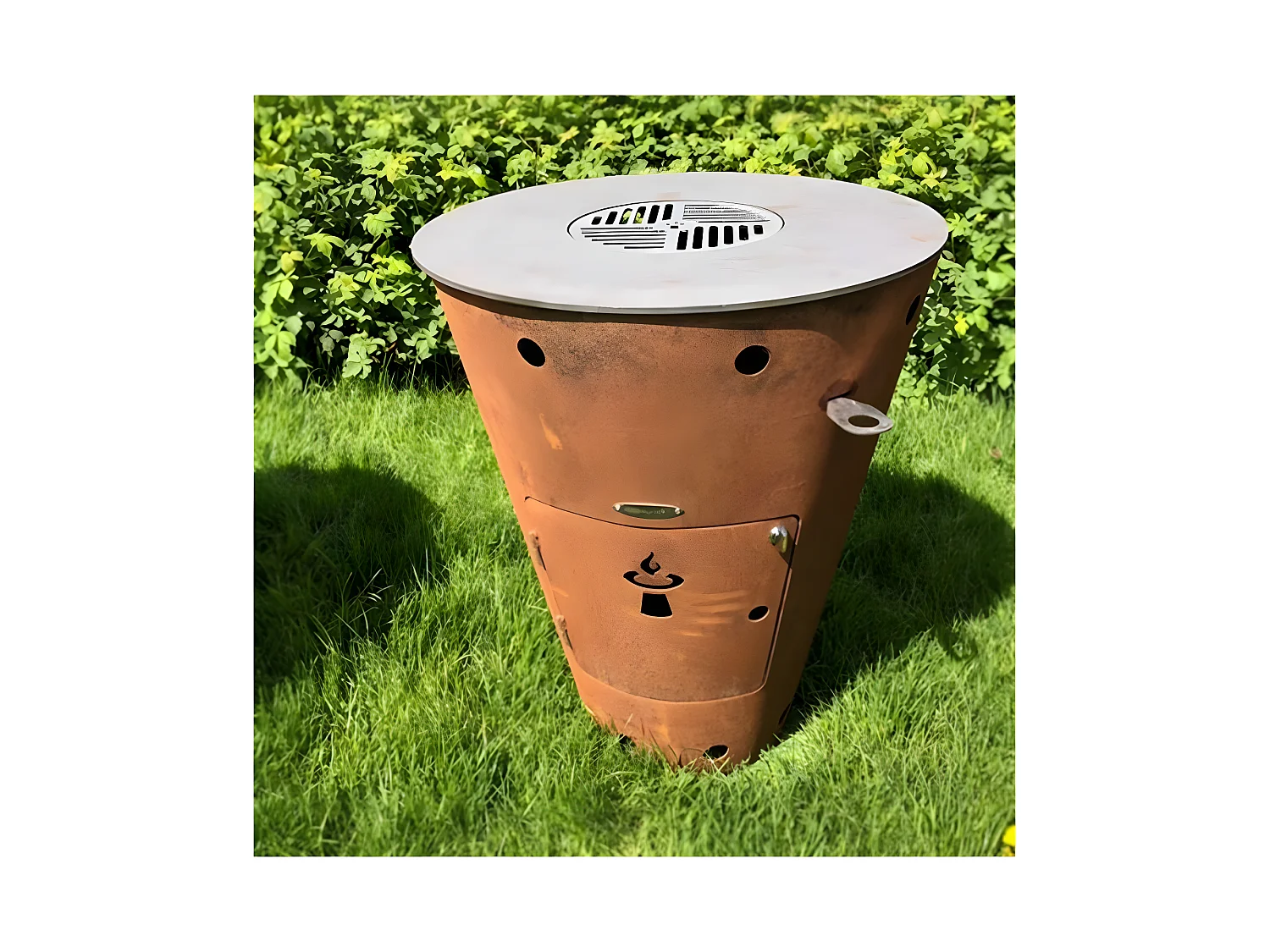 Barbecue Feuerschale aus Stahl Ceasar