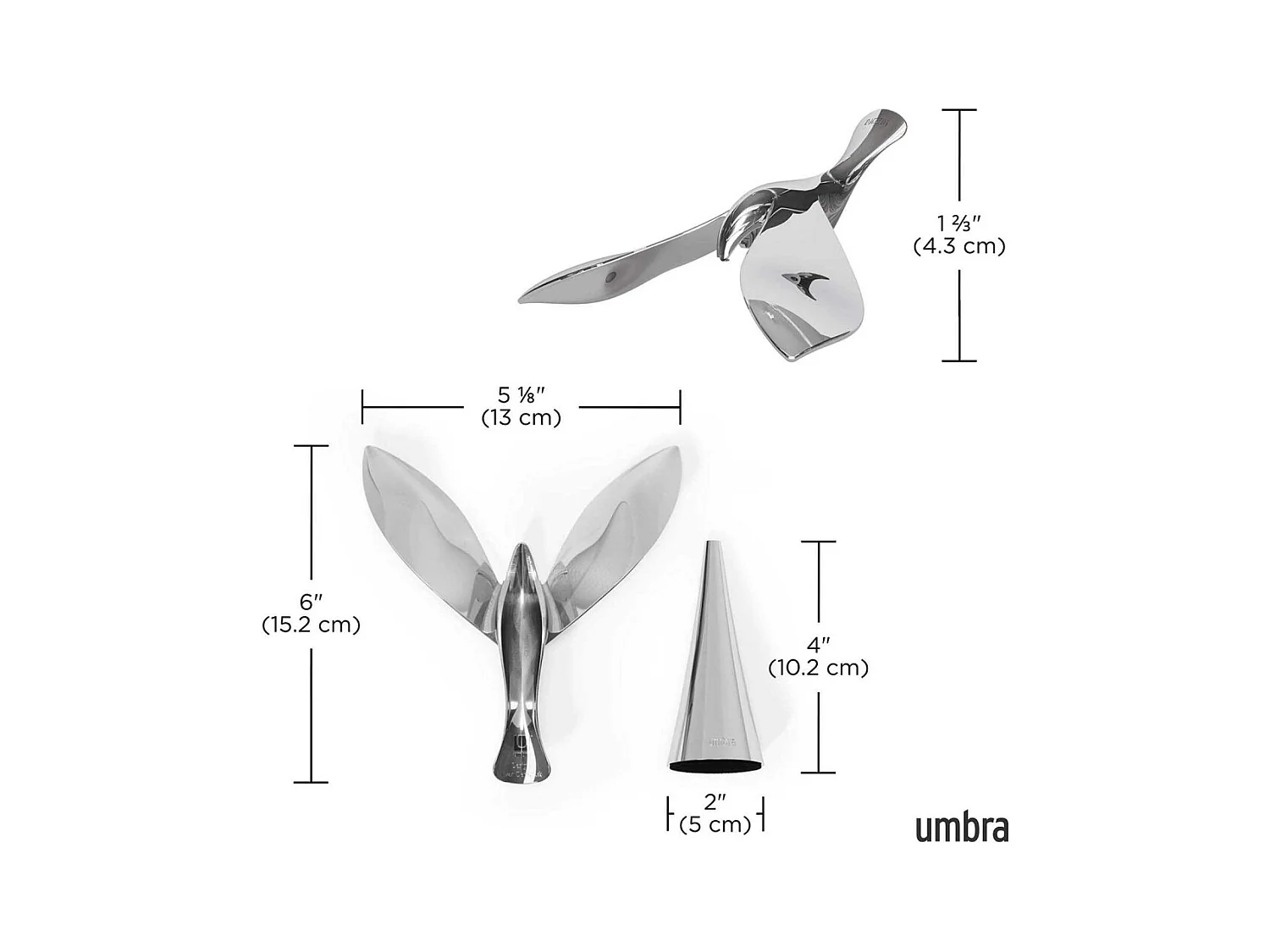 Abridor de botellas con diseño metálico de Tipsy