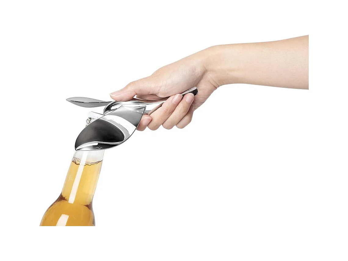 Abridor de botellas con diseño metálico de Tipsy