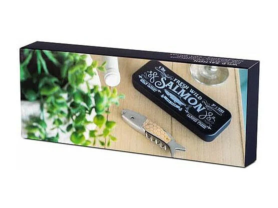 Sacacorchos de acero Wild Salmon