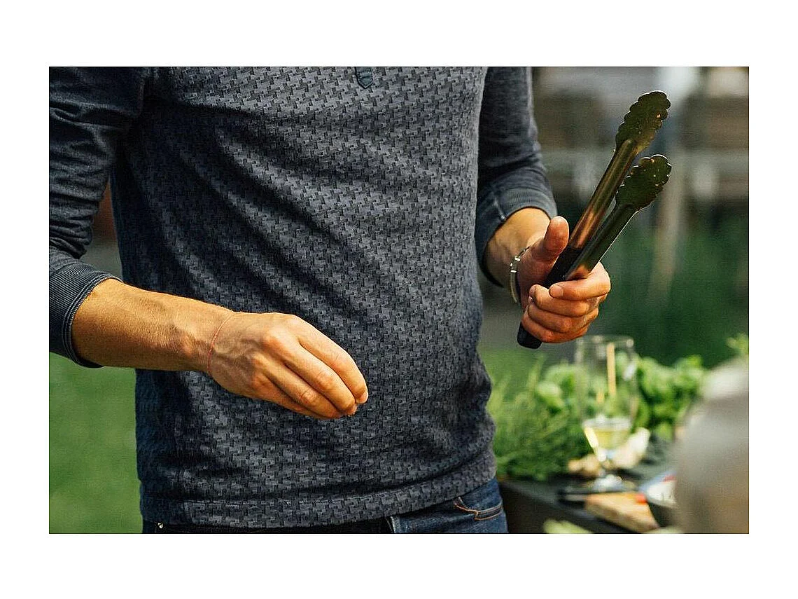 Grillplatte "Tabl'O" + 6 Kokosbriketts + Zange (mitgeliefert)