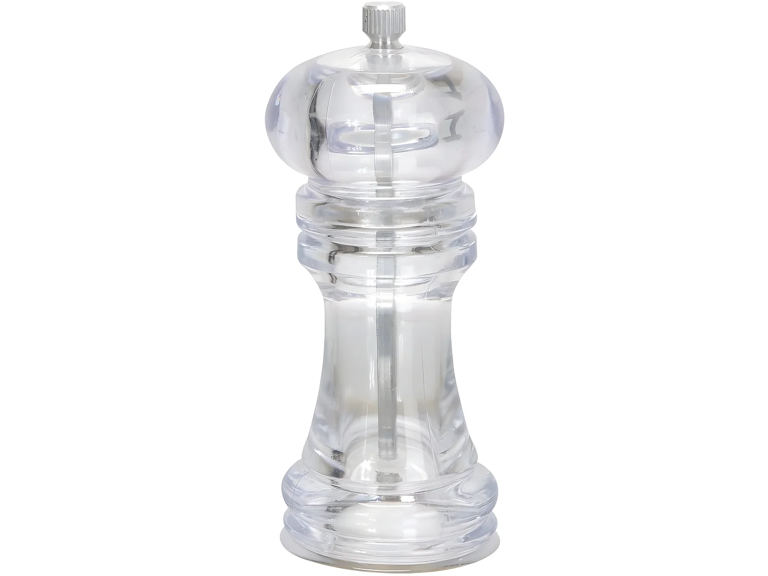Moulin à Poivre & à Sel "Manuel" 17cm Transparent