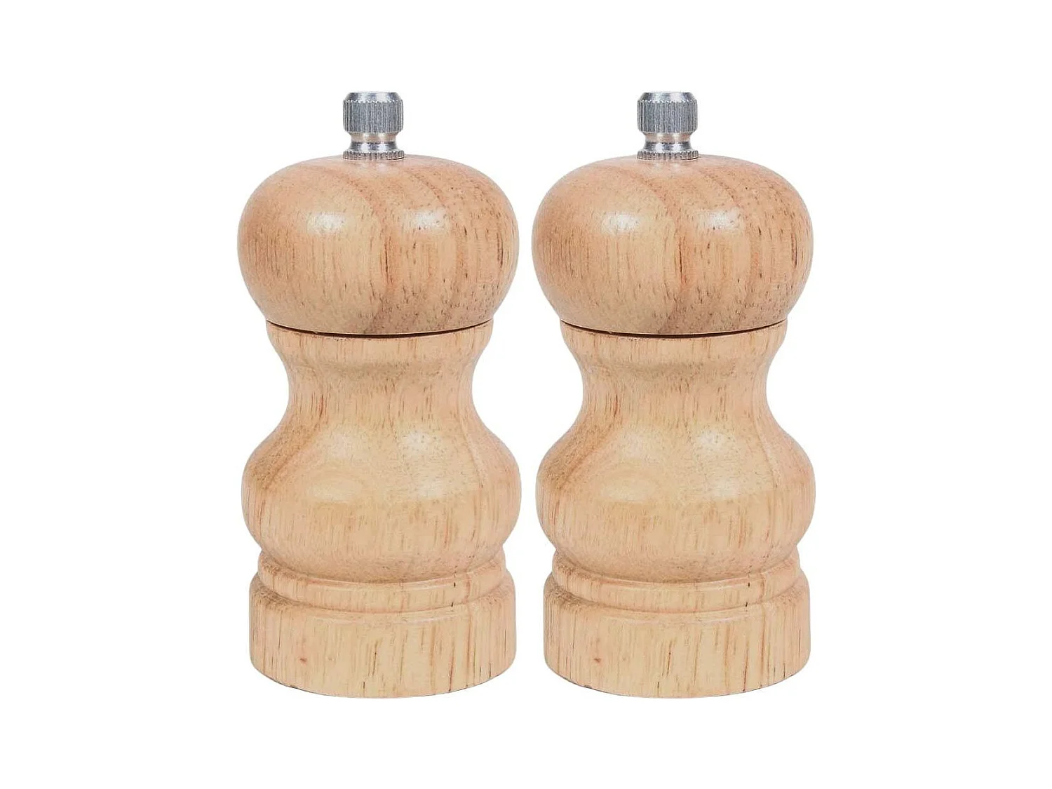 Macina sale e pepe in legno (set di 2)