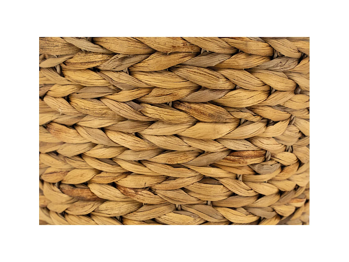 Papierkorb aus Wasserhyazinthe