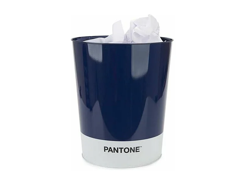 Papelera metálica Pantone