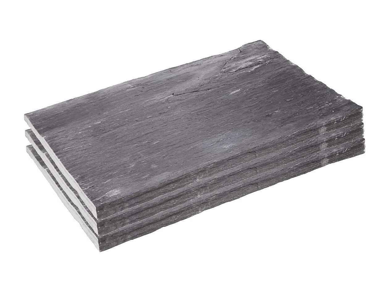 Palis de schiste ton ardoise Lot de 3