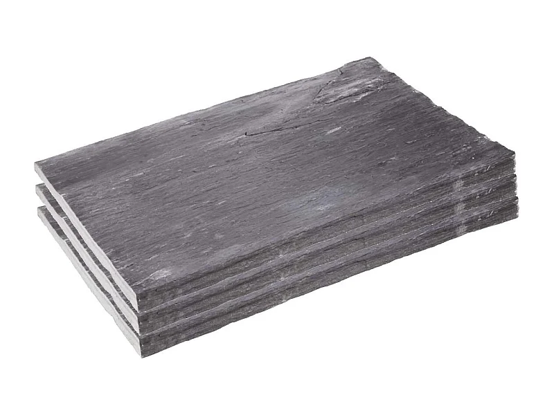 Palis de schiste ton ardoise Lot de 3