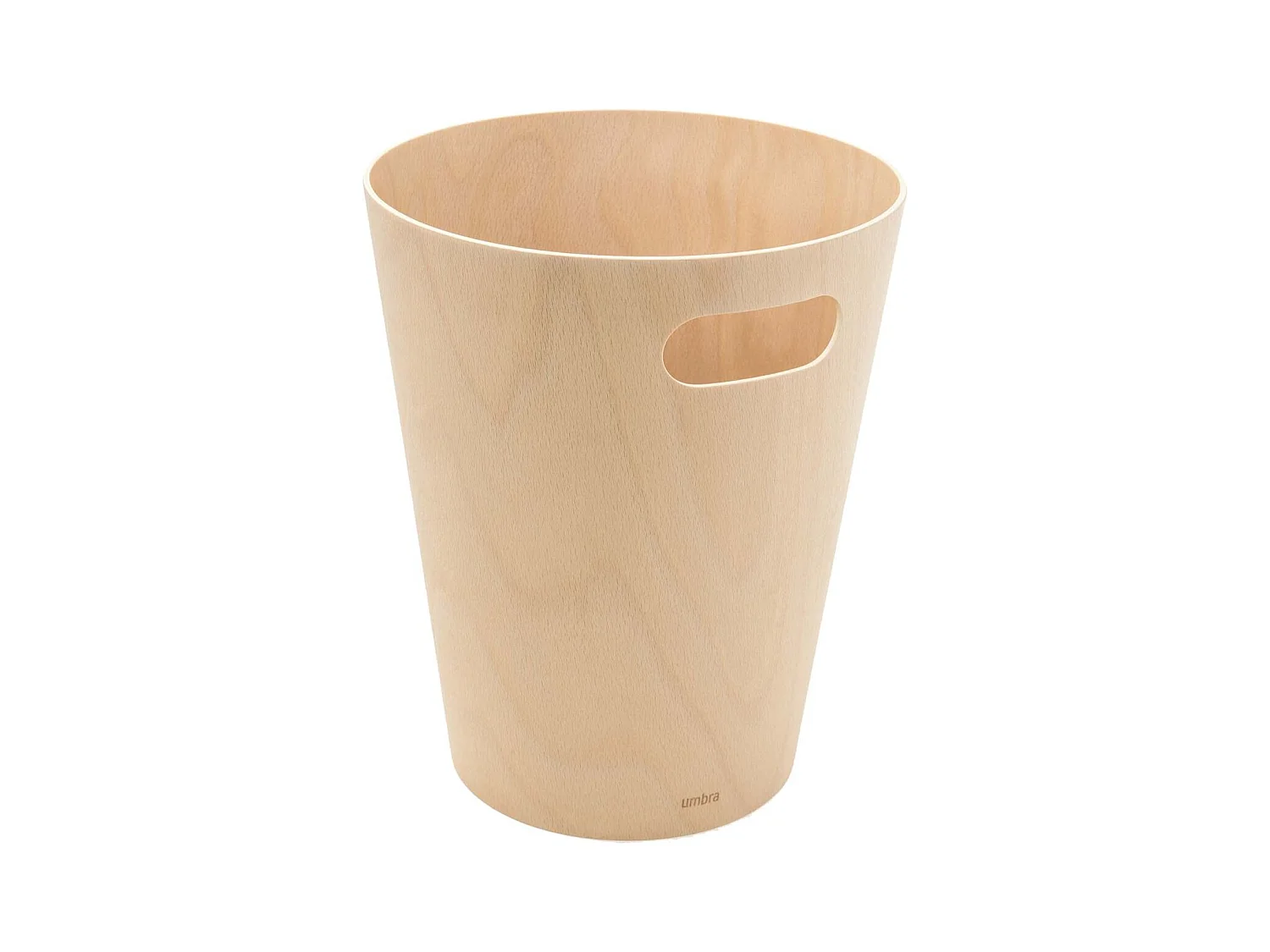 Corbeille en bois avec poignées de transport