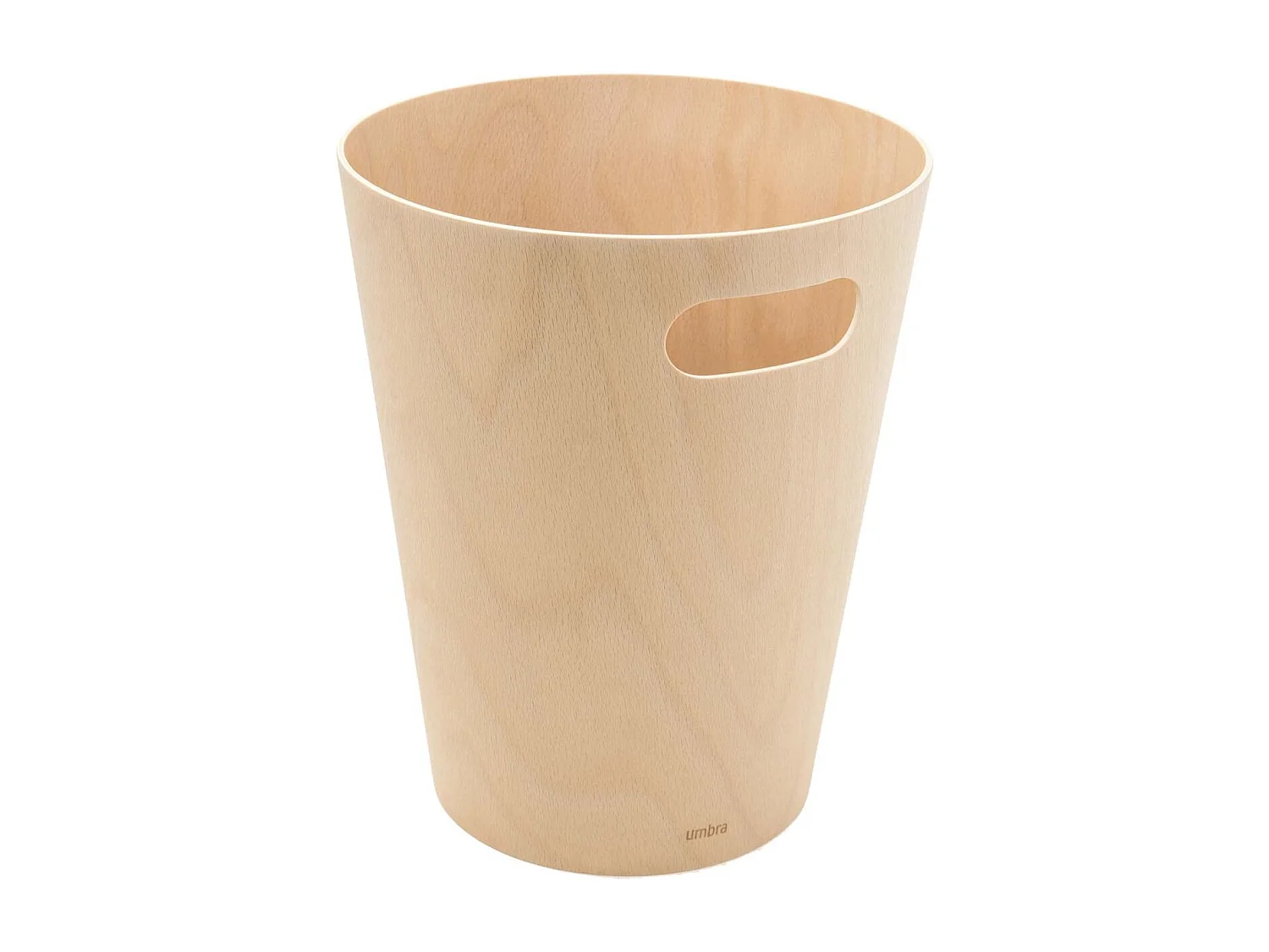 Corbeille en bois avec poignées de transport