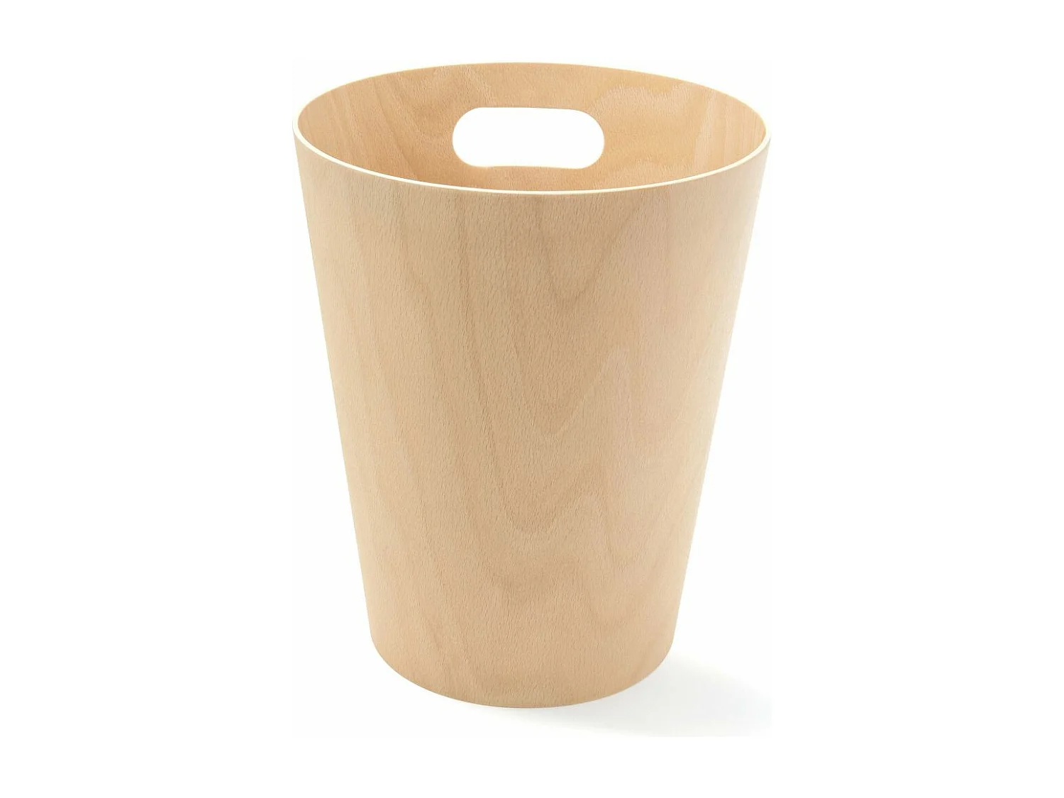 Corbeille en bois avec poignées de transport