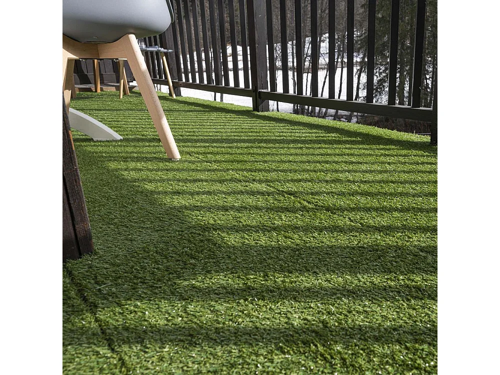 Dalle amortissante effet gazon 50 x 50 cm Unitaire