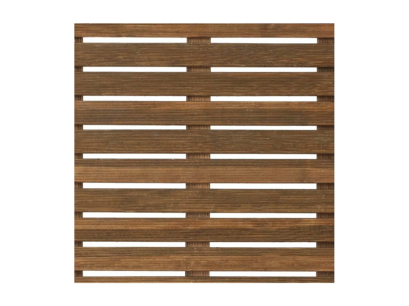 Dalle rainurée 100 cm teintée brun Slab unitaire