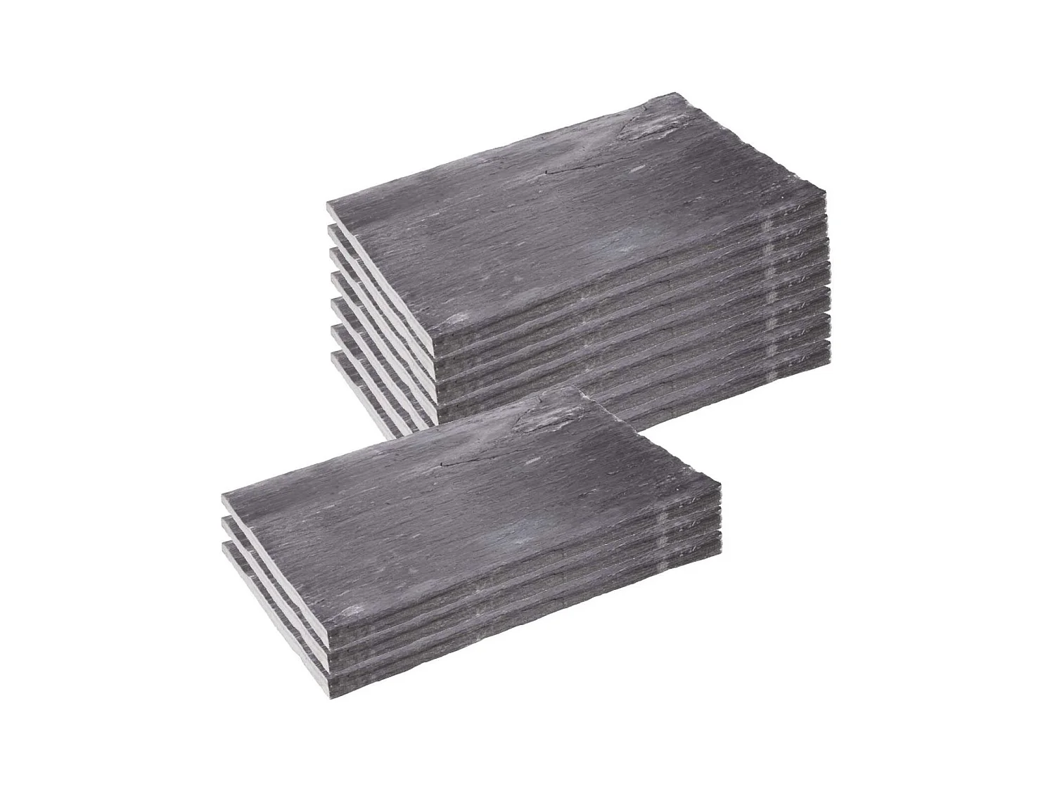 Palis de schiste ton ardoise Lot de 10