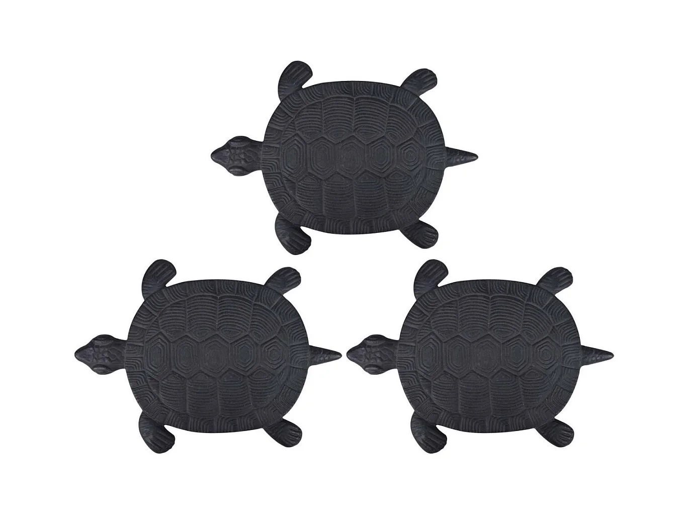 Pas japonais motif tortue Lot de 3