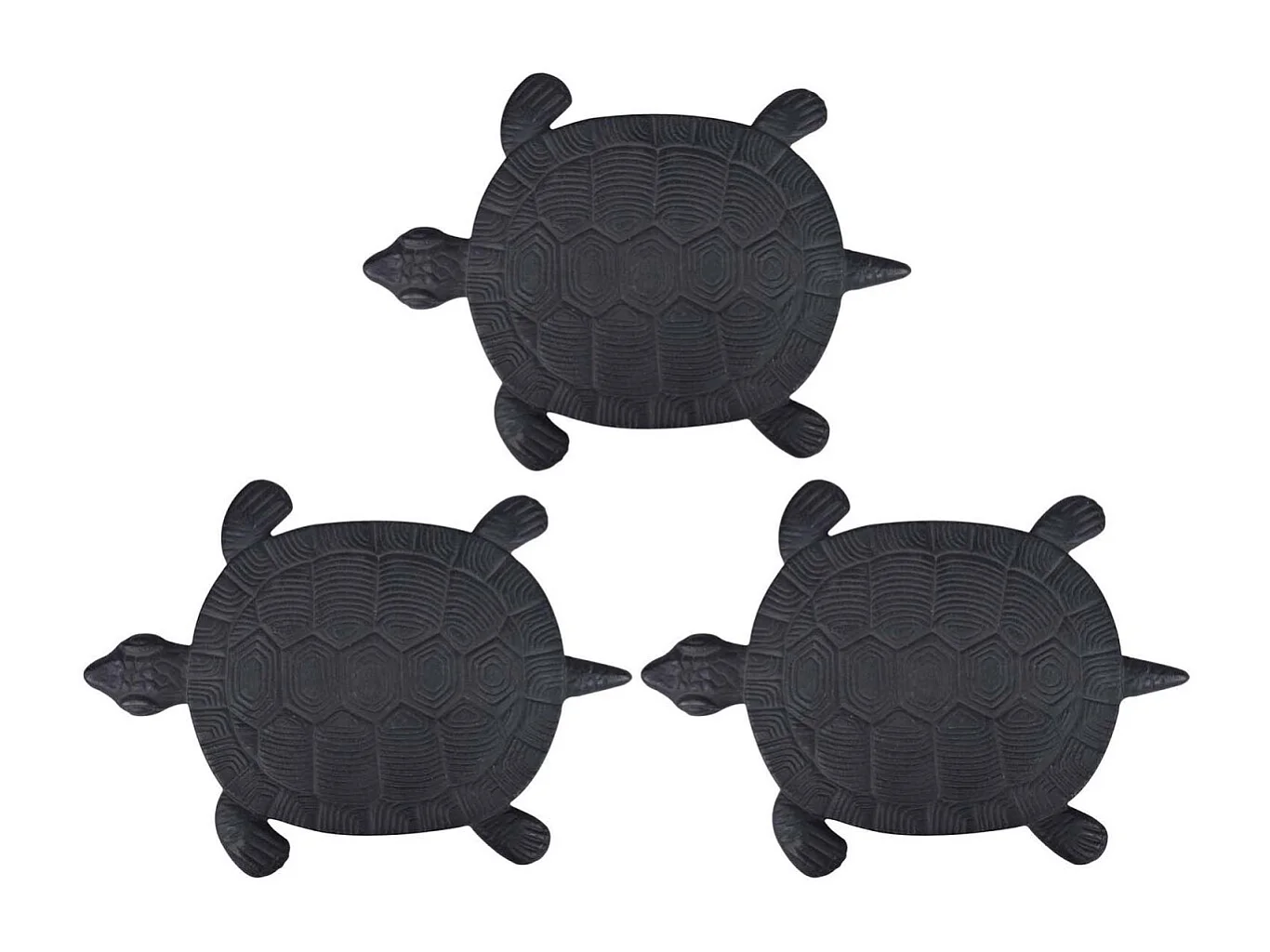 Pas japonais motif tortue Lot de 3