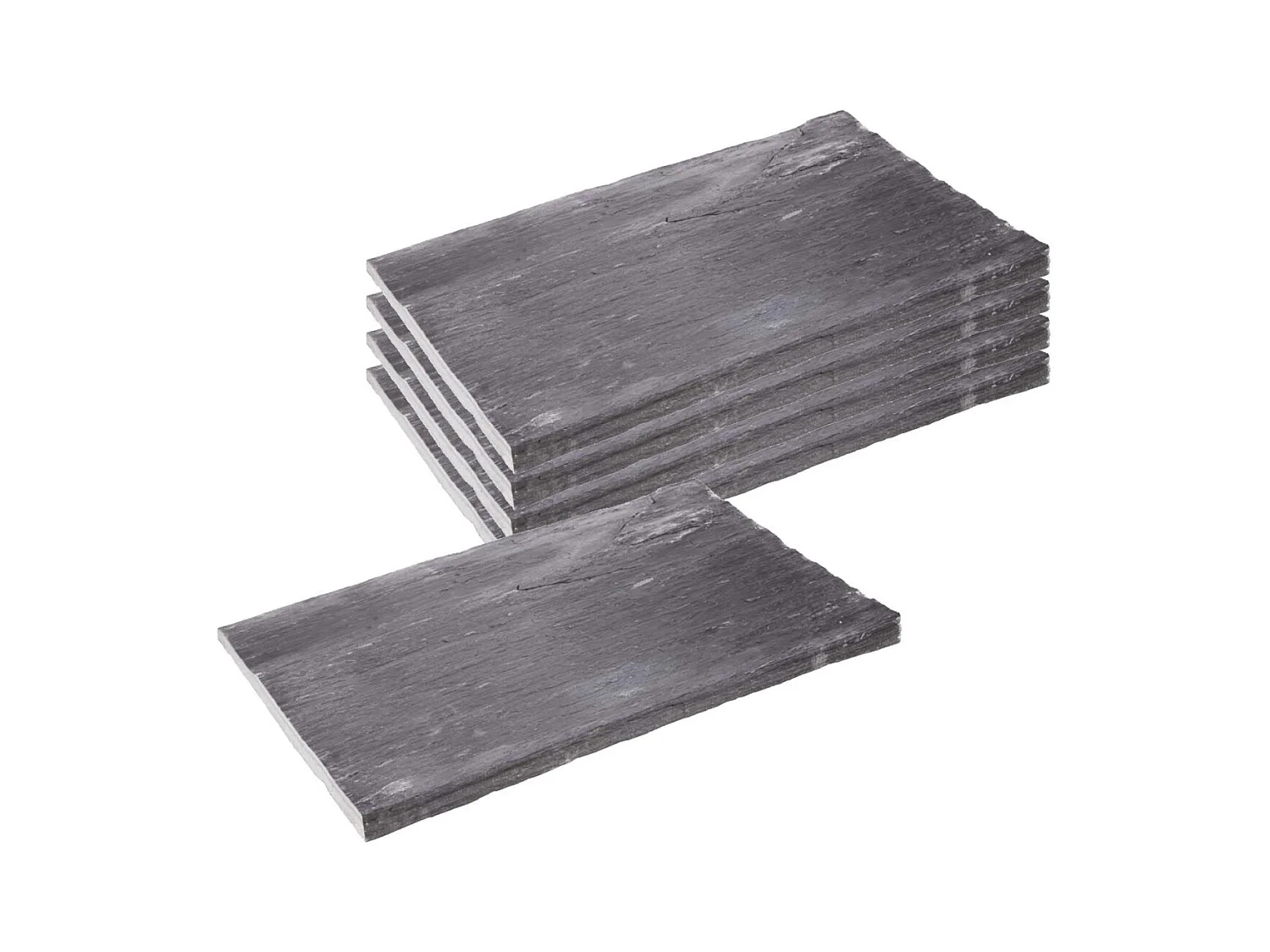 Palis de schiste ton ardoise Lot de 5