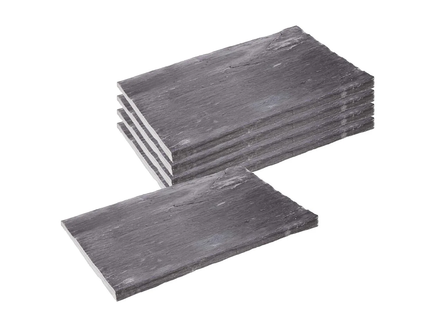 Palis de schiste ton ardoise Lot de 5