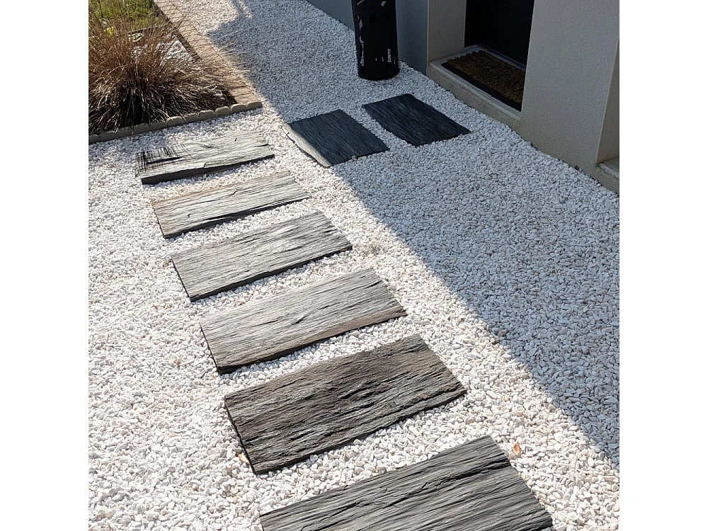Palis de schiste ton ardoise Lot de 5