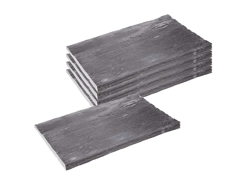 Palis de schiste ton ardoise Lot de 5