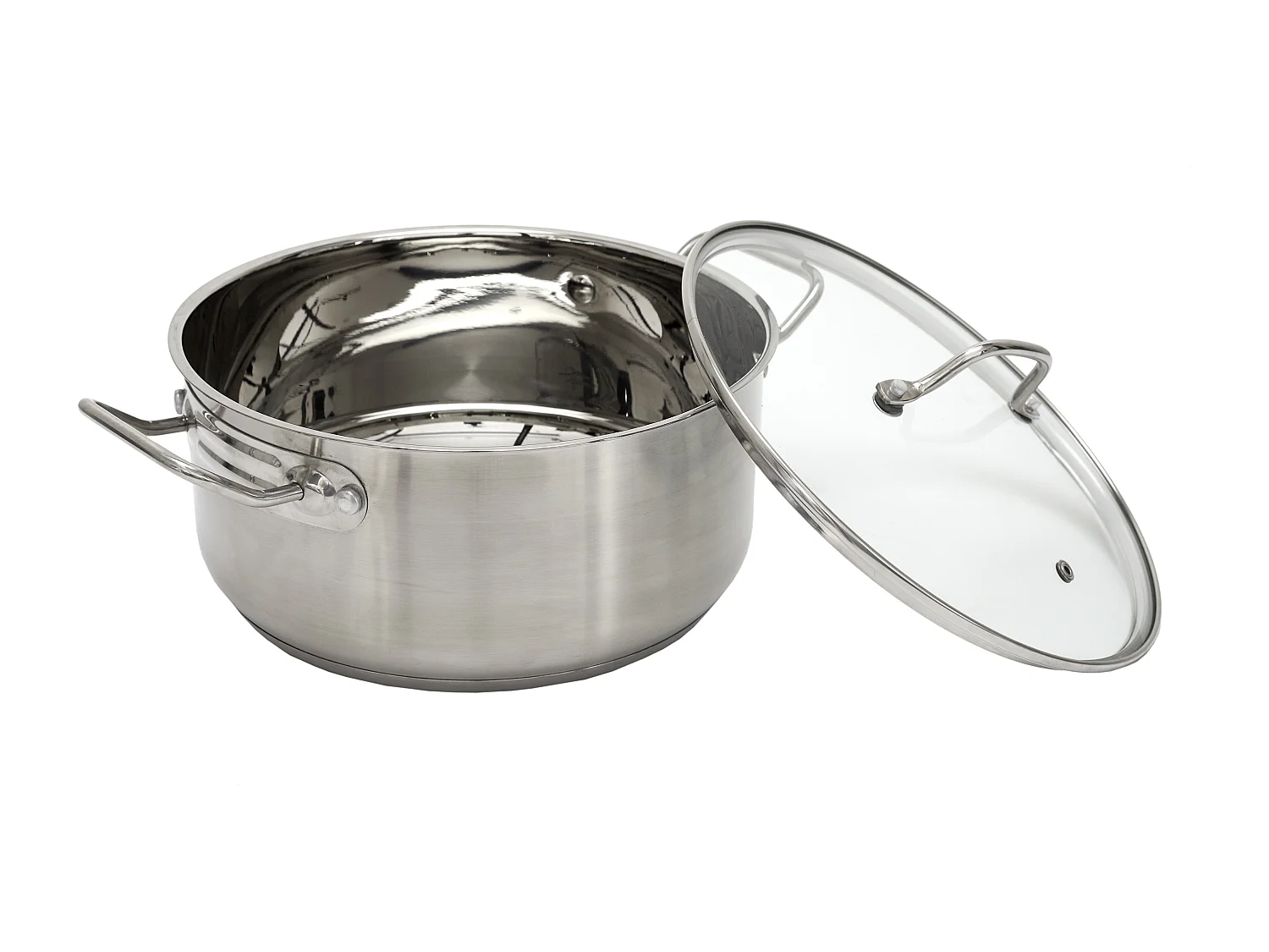 Faitout 28cm Avec Couvercle En Verre