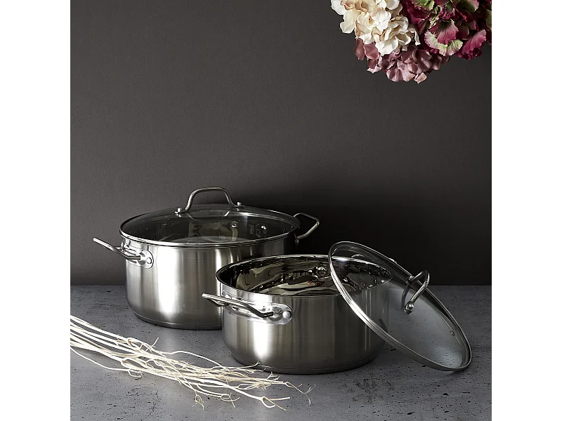 Faitout 28cm Avec Couvercle En Verre