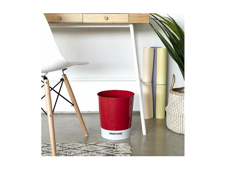 Corbeille à papier en métal Pantone