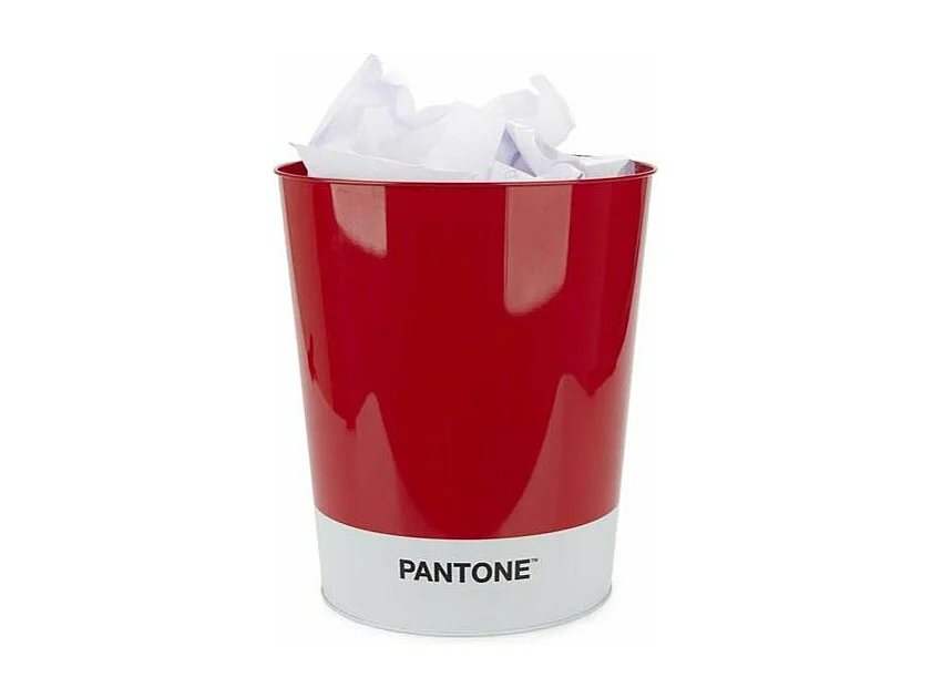 Corbeille à papier en métal Pantone